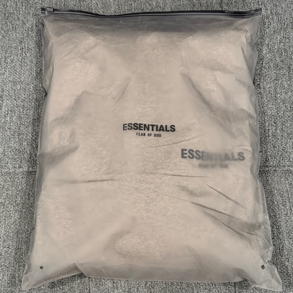 Essentials Fear Of God Gray Hoodie Sweatshirt - Picture 10 of 11